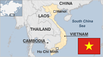 Map of Vietnam